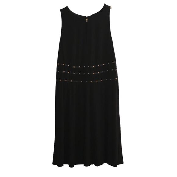 Jessica Simpson Keyhole Neckline Black Shift Dress Size 8 - Picture 7 of 7